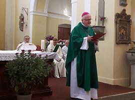 Litoměřický biskup navštívil kostel sv. Václava v Dlažkovicích