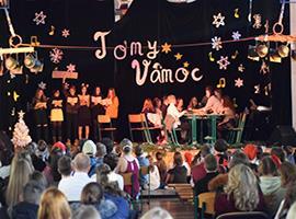 Vánoční besídka v Biskupském gymnáziu, Základní škole a Mateřské škole Bohosudov